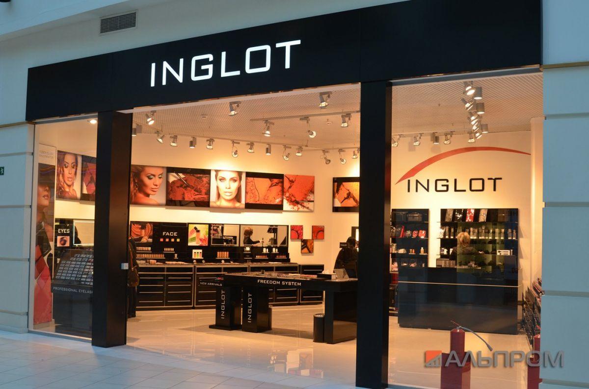 Световой короб Inglot из композита с светодиодной подсветкой в Тольятти