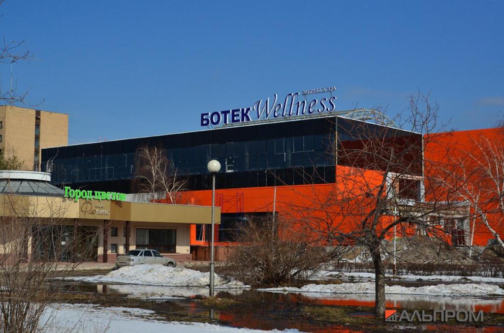 Объемные буквы Ботек Wellness в Тольятти