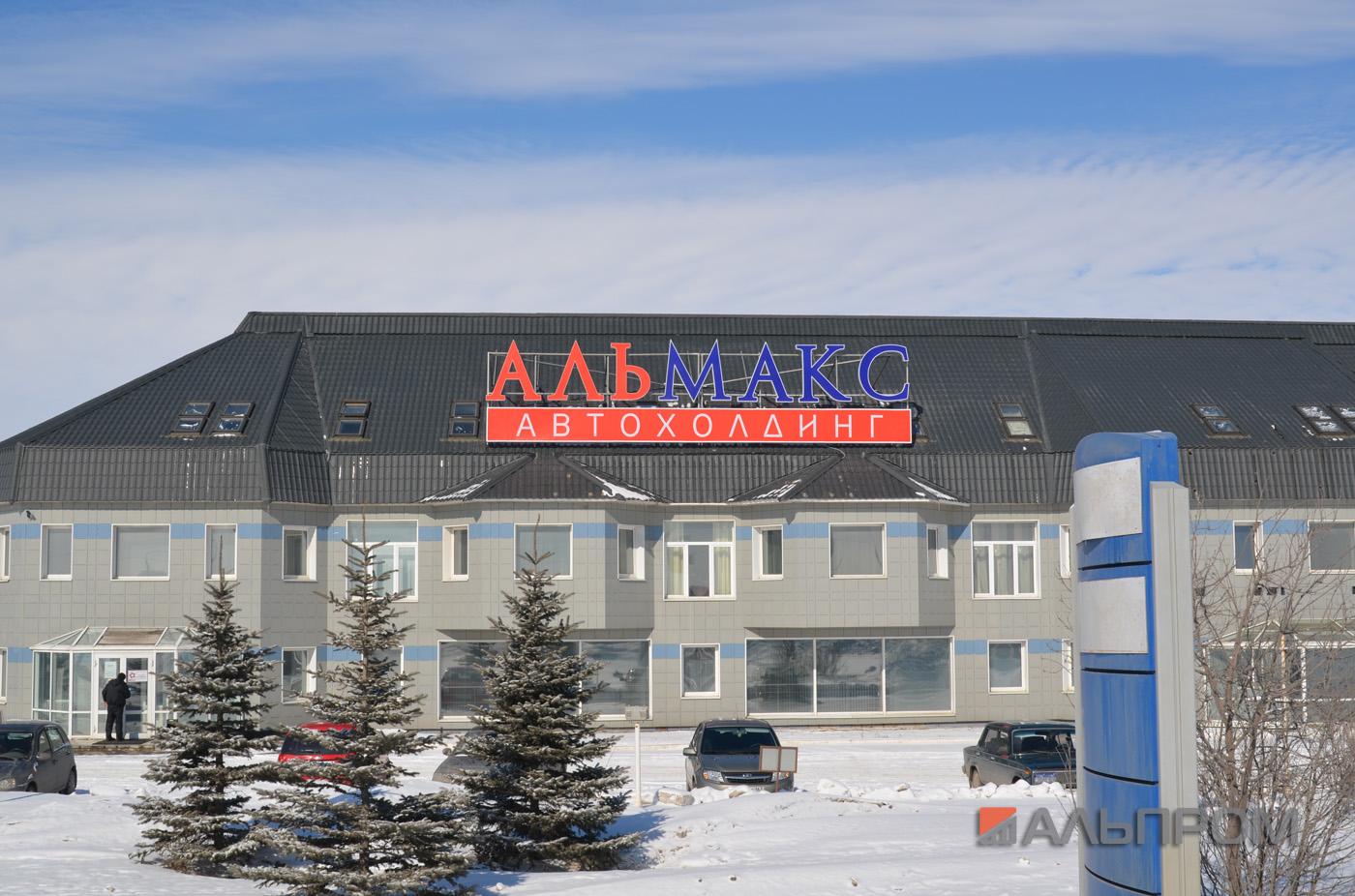 almaks-montage9 Крышная рекламная конструкция Альмакс в Тольятти