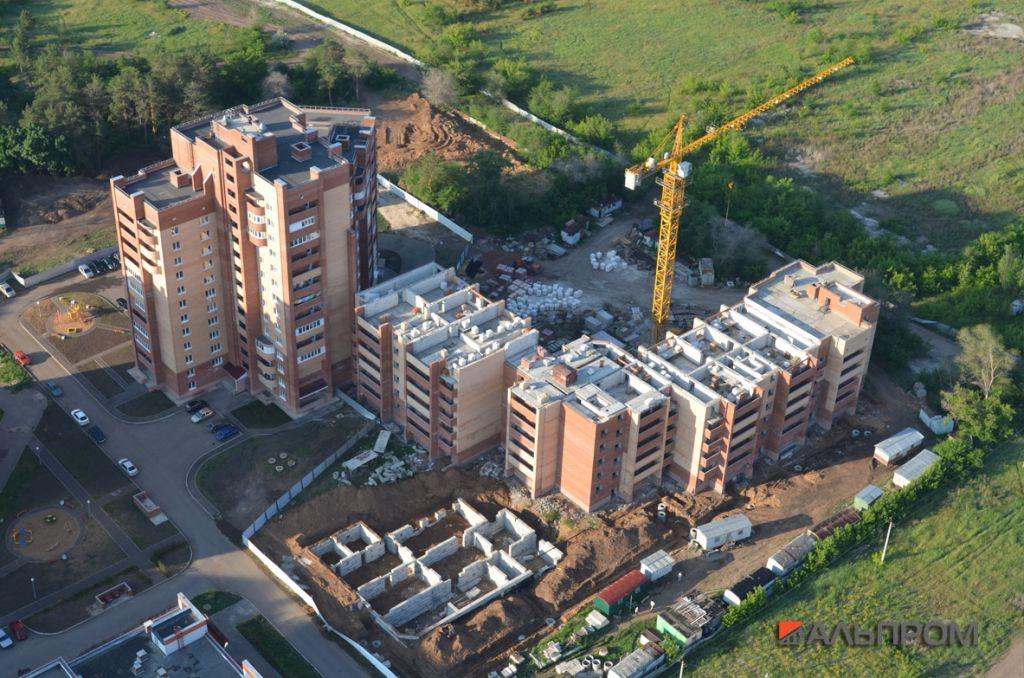 Аэрофотосъемка новостройки в Тольятти